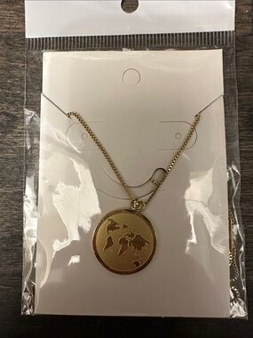 Global Citizen Necklace, gold